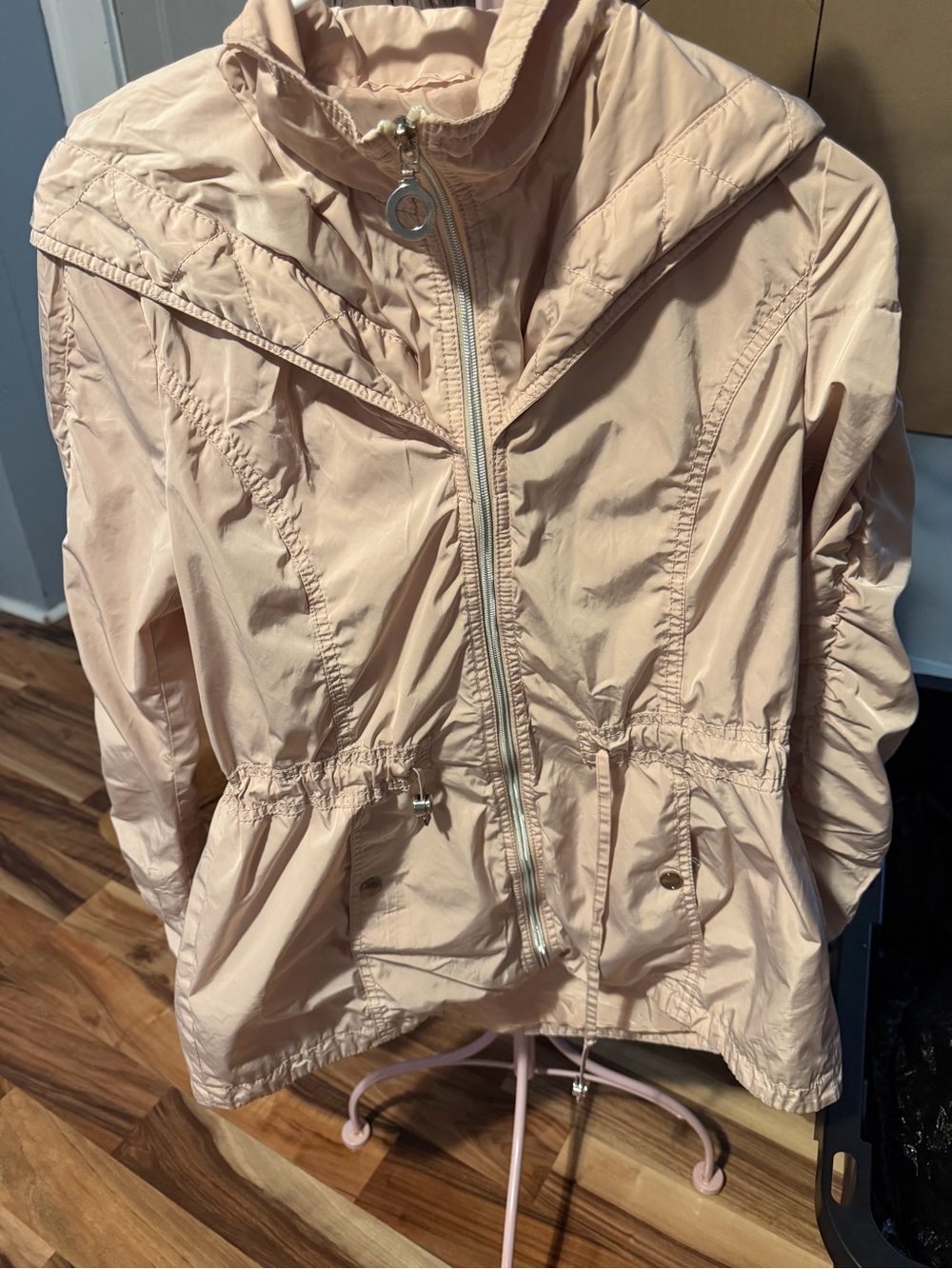 Light PinkWindbreaker Jacket